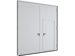 Распашные гаражные ворота VRGMV01 3700x3700